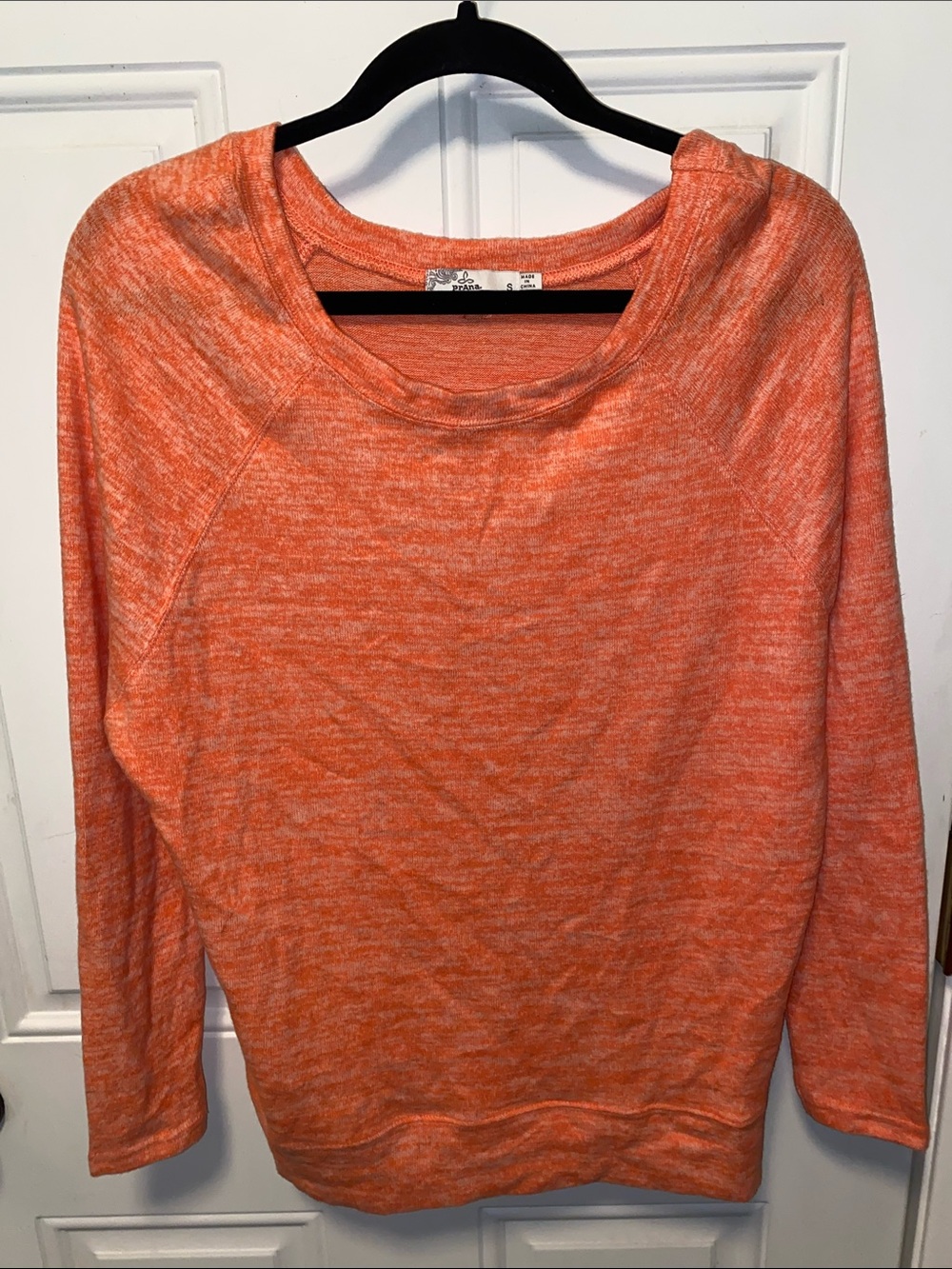 Prana Small Top‎ Sweater Orange